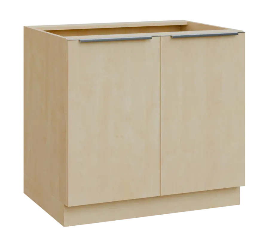 SIS - 9D spodní skříňka, 2-dveřová, 870x900x600, bříza světlá